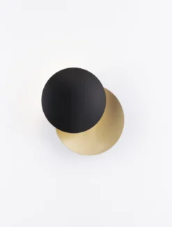 Nova Luce 9695247 SHELL LED Wandleuchte 3000K Schwarz Gold