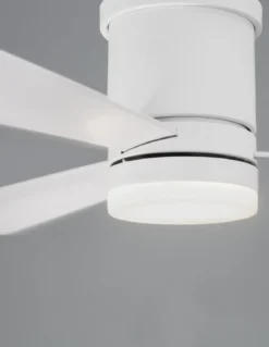 Nova Luce 9953015 SILKY LED Ventilator 3000K Weiss