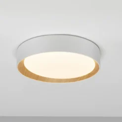 Nova Luce 9345524 STAKE LED Deckenleuchte 35cm 3000K Weiss dimmbar