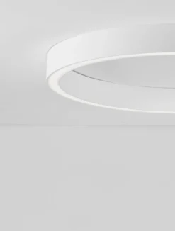 Nova Luce 9558630 STING LED Deckenleuchte 80cm 3000K Weiss dimmbar