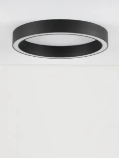 Nova Luce 9558610 STING LED Deckenleuchte 60cm 3000K Schwarz dimmbar