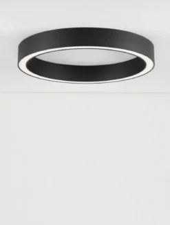 Nova Luce 9558610 STING LED Deckenleuchte 60cm 3000K Schwarz dimmbar