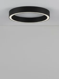 Nova Luce 9558610 STING LED Deckenleuchte 60cm 3000K Schwarz dimmbar