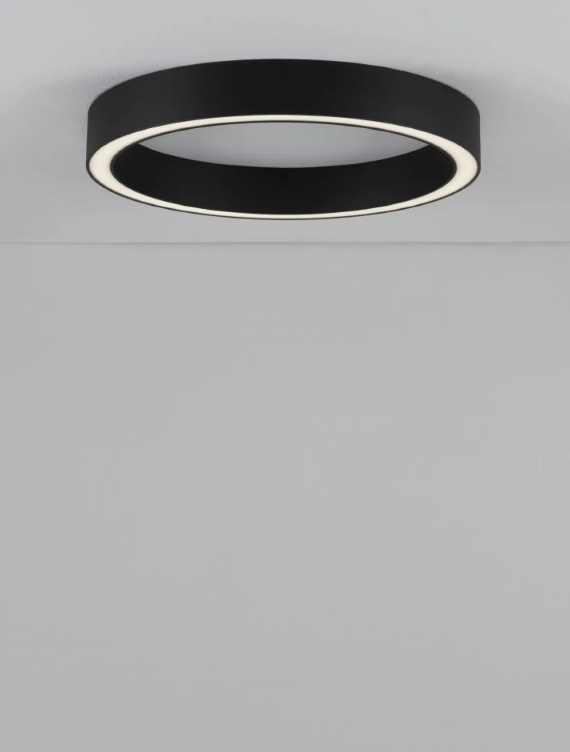Nova Luce 9558610 STING LED Deckenleuchte 60cm 3000K Schwarz dimmbar
