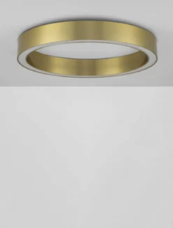 Nova Luce 9558620 STING LED Deckenleuchte 60cm 3000K Bronze dimmbar