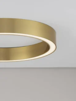 Nova Luce 9558620 STING LED Deckenleuchte 60cm 3000K Bronze dimmbar