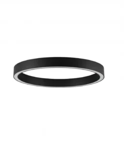 Nova Luce 9558640 STING LED Deckenleuchte 80cm 3000K Schwarz dimmbar