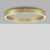 Nova Luce 9558650 STING LED Deckenleuchte 80cm 3000K Bronze dimmbar