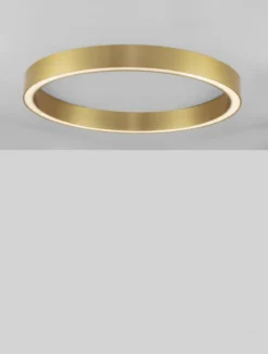 Nova Luce 9558650 STING LED Deckenleuchte 80cm 3000K Bronze dimmbar