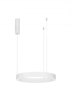 Nova Luce 9558600 STING LED Pendelleuchte 60cm 3000K Weiss dimmbar