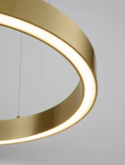Nova Luce 9558602 STING LED Pendelleuchte 60cm 3000K Bronze dimmbar