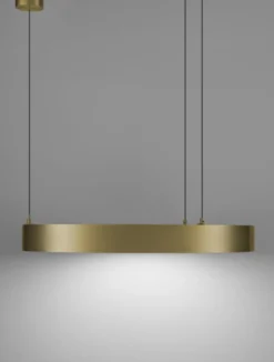 Nova Luce 9558602 STING LED Pendelleuchte 60cm 3000K Bronze dimmbar