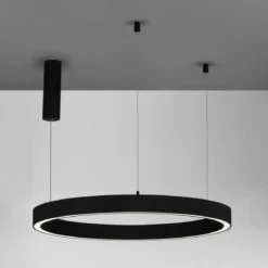 Nova Luce 9558604 STING LED Pendelleuchte 80cm 3000K Schwarz dimmbar