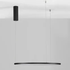 Nova Luce 9345601 TARQUIN LED Pendelleuchte 60cm 3000K Schwarz dimmbar