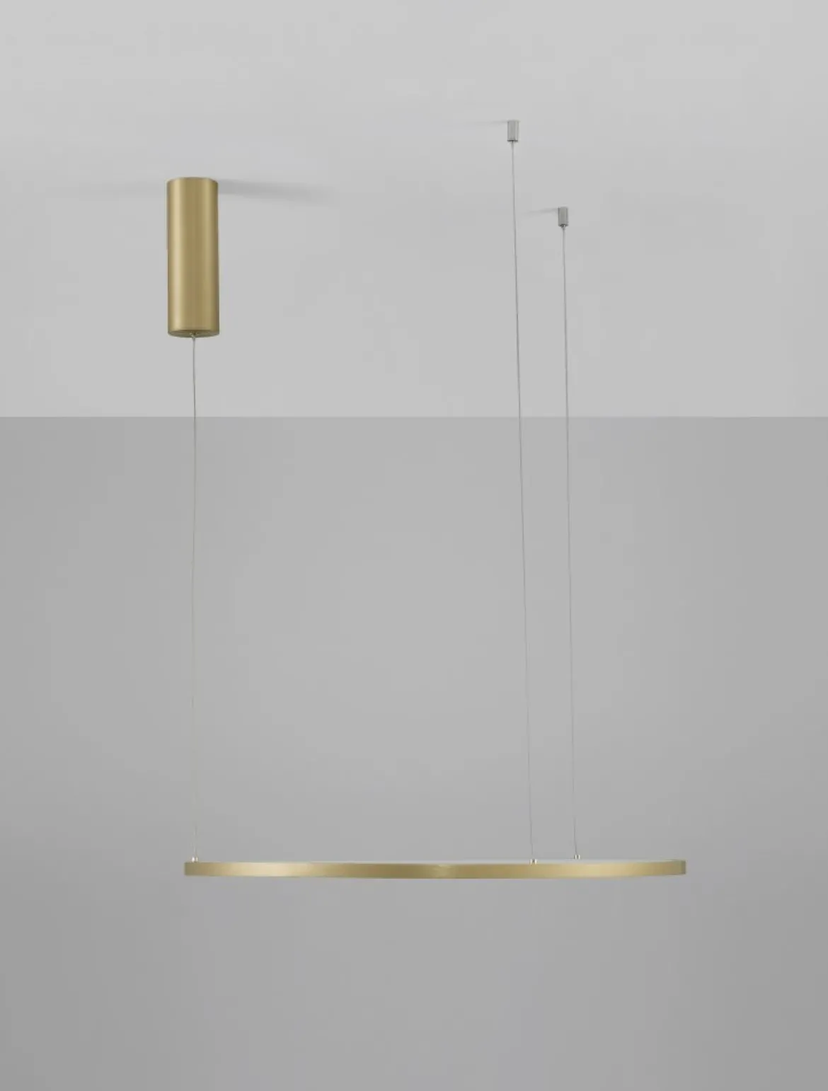 Nova Luce 9345602 TARQUIN LED Pendelleuchte 60cm 3000K Messing Gold dimmbar