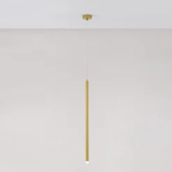 Nova Luce 9287919 TRIMLE LED Pendelleuchte 70cm 3000K Gold