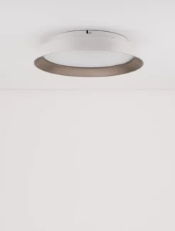 Nova Luce 9081260 VELA LED Deckenleuchte 1-flammig 3000K Kaffeebraun