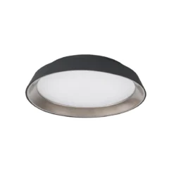 Nova Luce 9081270 VELA LED Deckenleuchte 1-flammig 3000K Schwarz Kaffeebraun