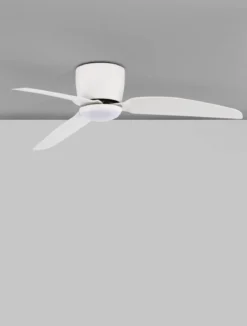 Nova Luce 9952361 VOLGA LED Ventilator 3000K Weiss