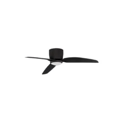 Nova Luce 9952362 VOLGA LED Ventilator 3000K Schwarz