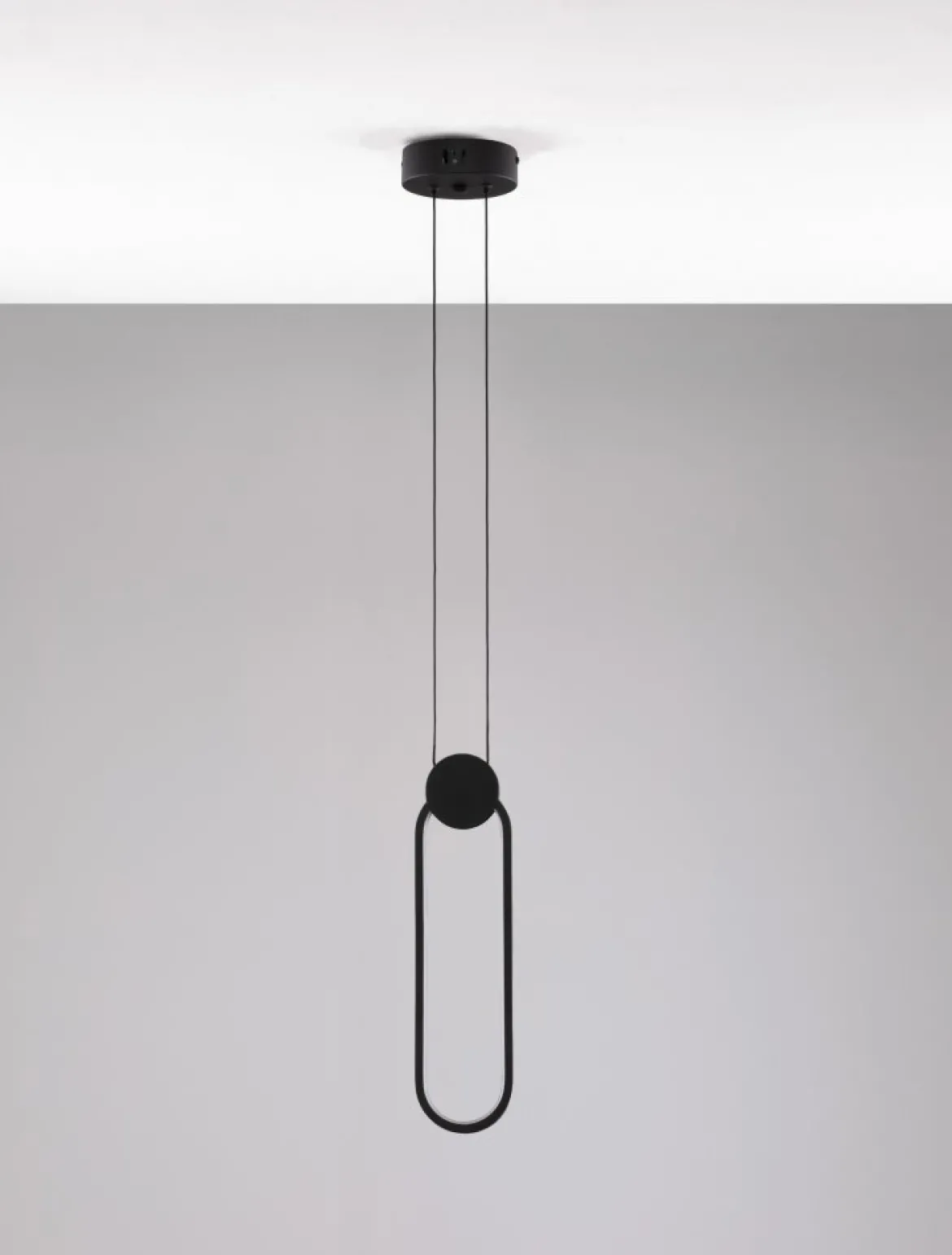 Nova Luce 9080132 WIRO LED Pendelleuchte 1-flammig 3000K Schwarz