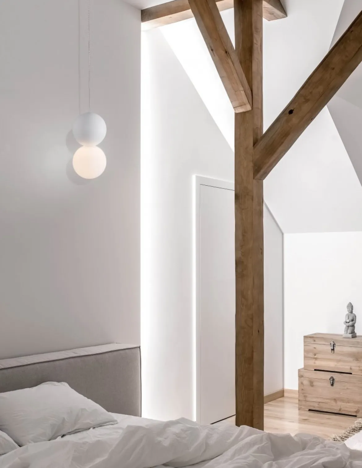Nova Luce 9704192 ZERO Pendelleuchte 10cm Weiss G9