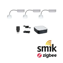 Paulmann 5182 Bundle Zigbee smik Gateway LED Modul Einbauleuchte RGBW Set