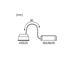 Paulmann 5182 Bundle Zigbee smik Gateway LED Modul Einbauleuchte RGBW Set