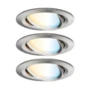 Paulmann 5180 Bundle Zigbee smik Gateway LED Einbauleuchte Nova Plus Coin Basisset tunable white