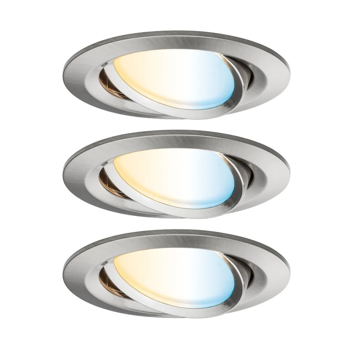 Paulmann 5180 Bundle Zigbee smik Gateway LED Einbauleuchte Nova Plus Coin Basisset tunable white