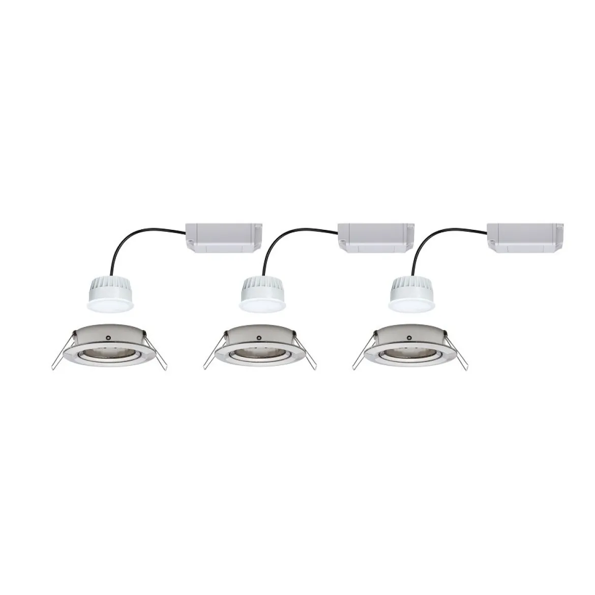 Paulmann 5180 Bundle Zigbee smik Gateway LED Einbauleuchte Nova Plus Coin Basisset tunable white