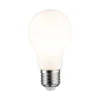 Paulmann 29119 Classic White LED Birne E27 806lm 2700K dimmbar Opal