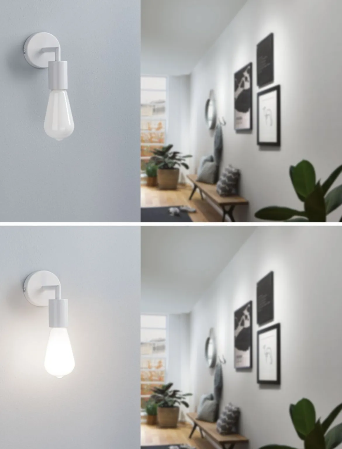 Paulmann 29118 Classic White LED Kolben ST64 E27 806lm 2700K dimmbar Opal