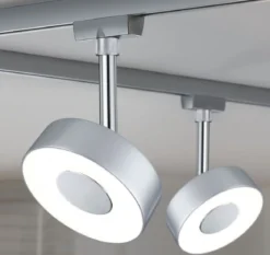 Paulmann Design URail 95593 LED Schienenspot 4000K dimmbar 230V chrom matt