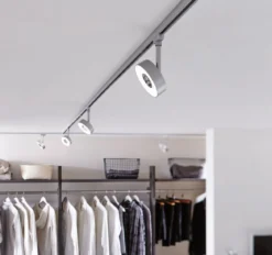 Paulmann Design URail 95593 LED Schienenspot 4000K dimmbar 230V chrom matt