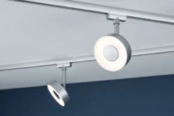 Paulmann Design URail 96543 LED Schienenspot Circle White Switch 230V chrom matt
