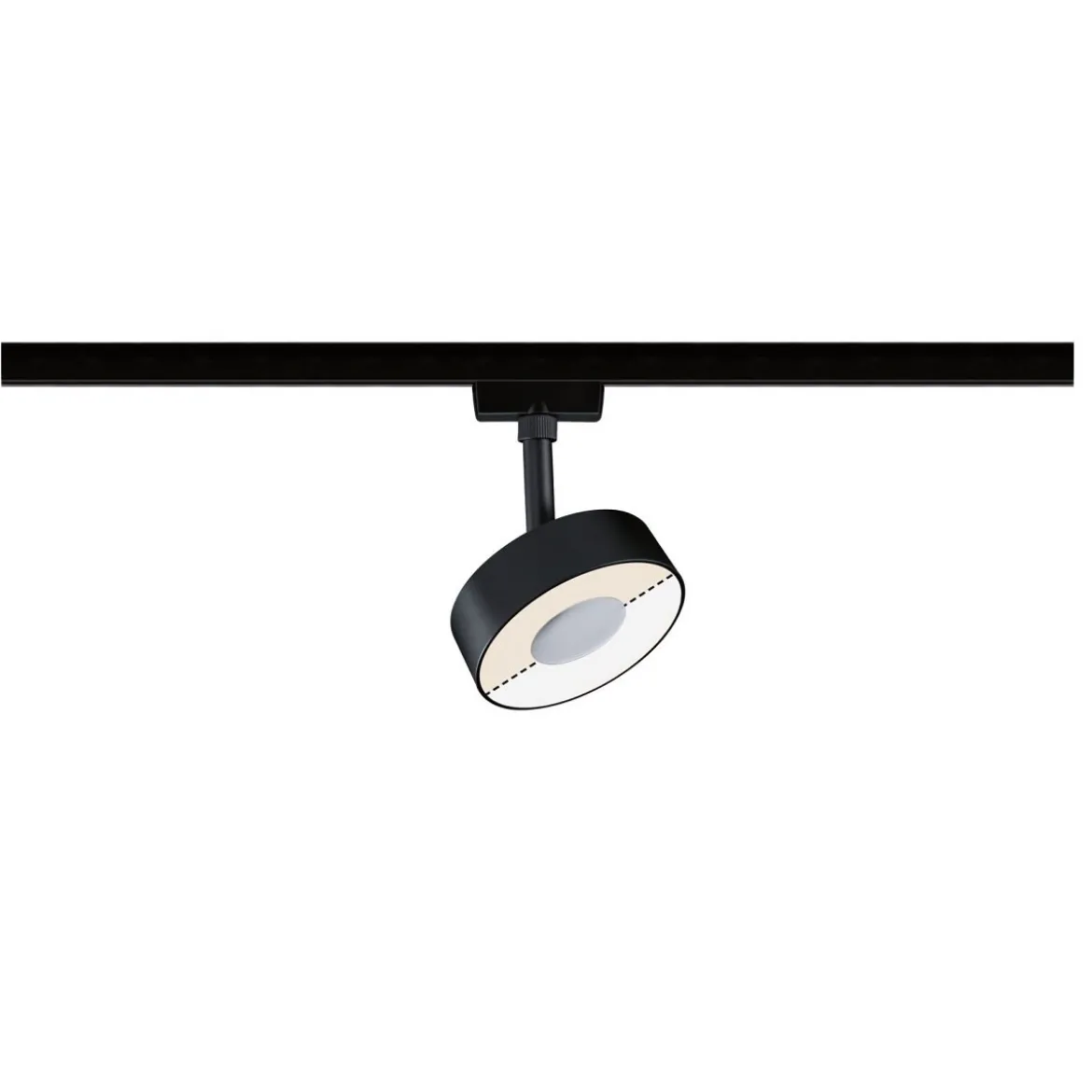 Paulmann Design URail 96545 LED Schienenspot Circle White Switch 230V Schwarz