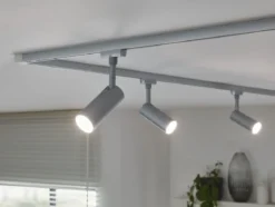 Paulmann Design URail 95590 LED Schienenspot Tubo 3000K dimmbar chrom matt