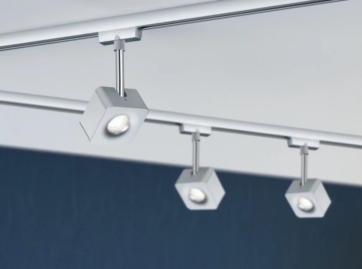 Paulmann Design URail No. 95510 URail LED Spot Cube 1x 8W dimmbar