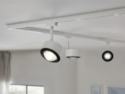 Paulmann Design URail No. 95395 URail LED Spot Aldan 1x 8W Weiß Schwarz dimmbar