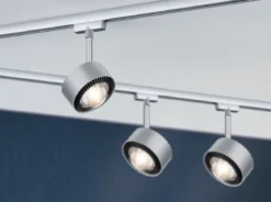 Paulmann Design URail No. 95519 URail LED Spot Aldan 1x 9W schwarz Chrom matt dimmbar