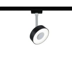 Paulmann Design URail No. 96939 URail LED-Spot Circle 5W Schwarz matt chrom 4000K