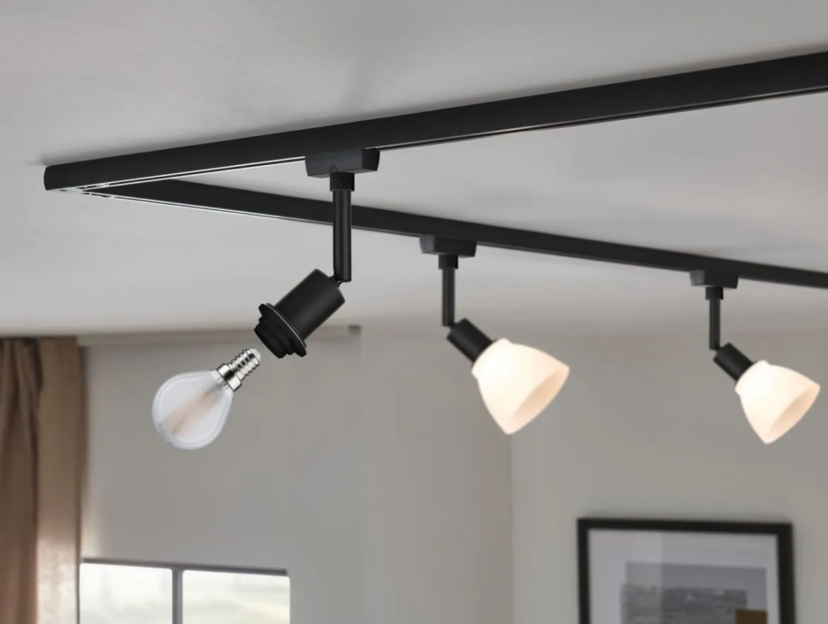 Paulmann Design URail No. 96913 URail DecoSystems Spot schwarz max.20W E14