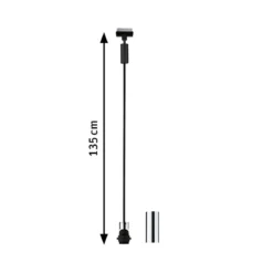 Paulmann Design URail No. 96919 URail DecoSystems Pendel schwarz max.20W E27