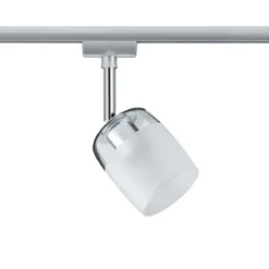 Paulmann Design URail No. 95338 URail Spot Blossom Chrom matt  Klar-Satinglas max. 10W
