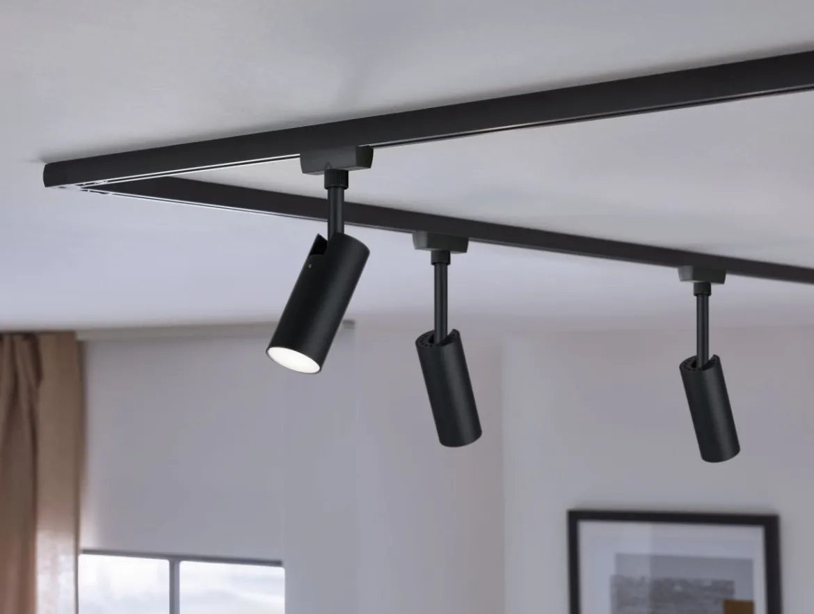 Paulmann Design URail No. 96940 URail LED-Spot Tubo 5W Schwarz matt 4000K