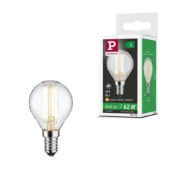 Paulmann 29202 Eco-Line Filament 230V LED Tropfen E14 840lm 3000K Klar