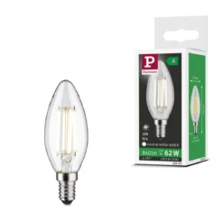 Paulmann 29203 Eco-Line Filament 230V LED Kerze E14 840lm 4000K Klar