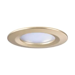 Paulmann 92405 Einbauleuchte LED Nova Coin 3er-Set starr 78mm gold IP44