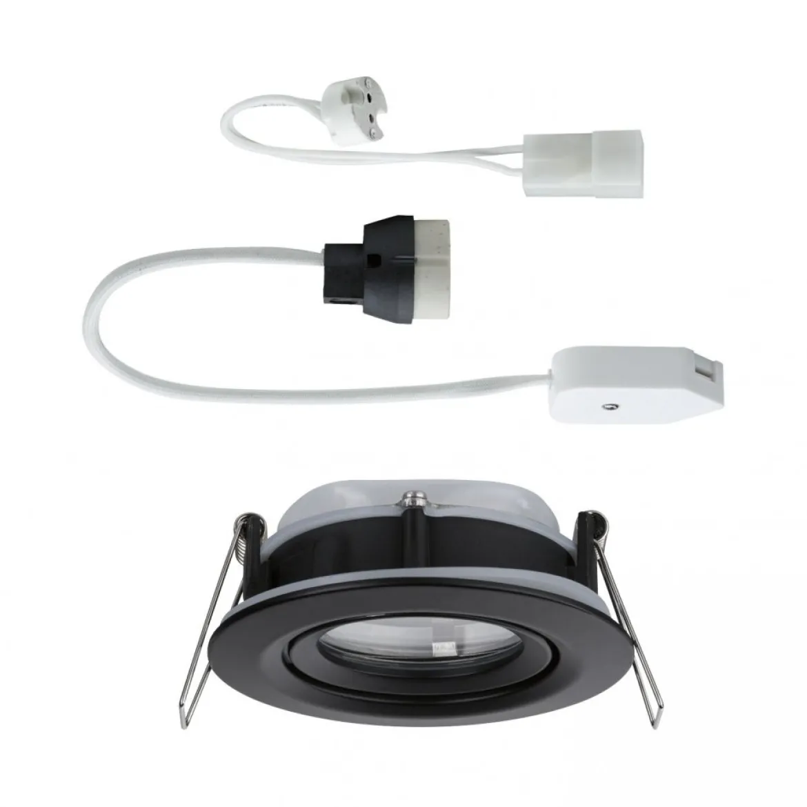 Paulmann 92460 Einbauleuchte LED Nova Plus schwenkbar IP65 93mm schwarz